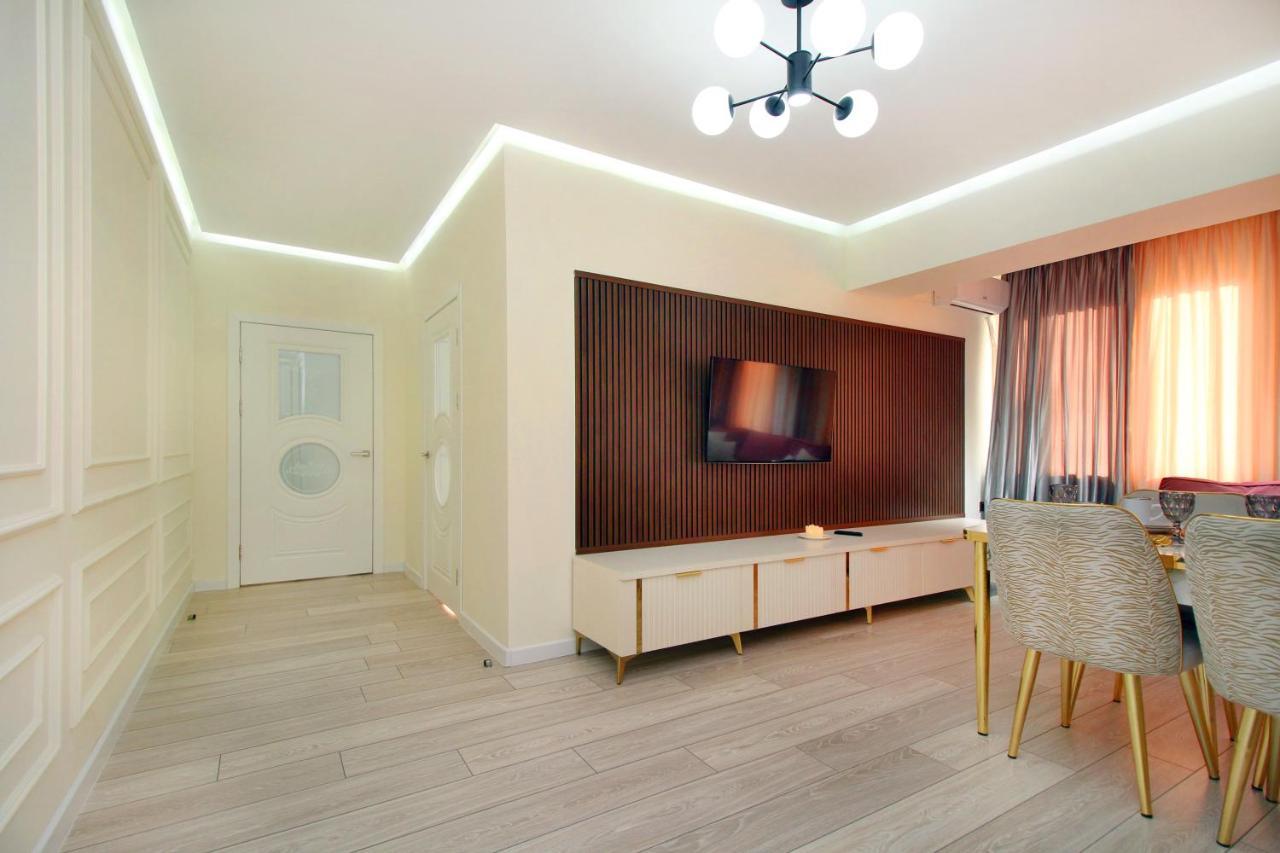 Прекрасные Апартаменты Для Путешествующих Семей Almaty Exterior foto